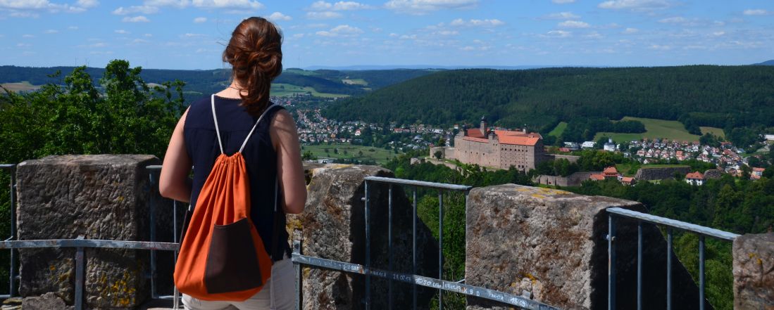 Sicht auf Kulmbach vom Rehturm